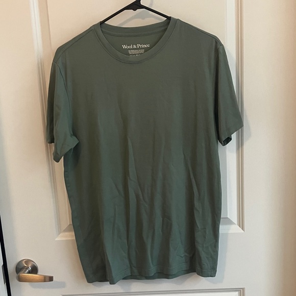 Wool and Prince Spruce Green Short Sleeve Tee - Picture 7 of 9